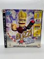 Playstation 3 ps3 Buzz Quiz World Special Edition Box + 4 Buzzer mit Empfänger