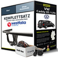 Anhängerkupplung WESTFALIA starr für VW Caddy III / Life +E-Satz (AHK und ES)