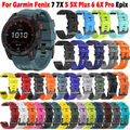 Für Garmin Fenix 7 7S/7X 5S 5/5X Plus 6S 6/6X Pro Silikon Quick Install Armband