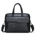 Männer Laptop Tasche Case Messenger Aktentasche Satchel PU Leder Umhängetasche