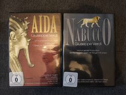 Guiseppe Verdi 2 DVDs / AIDA / NABUCCO