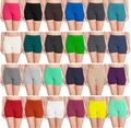 Merry Style Damen Shorts Leggings Radler Kurz Hose Sport Baumwolle XS-5XL