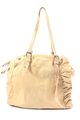 REPLAY Schultertasche Damen creme Casual-Look