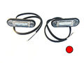 2x LED  Umrissleuchte  Rot  78x18x22 Begrenzungsleuchte 12V 24V LKW Anhänger SET