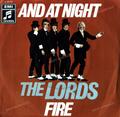 The Lords - And At Night / Fire 7in (VG/VG) .