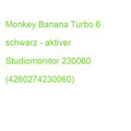 Monkey Banana Turbo 6 schwarz - aktiver Studiomonitor 230060 (4260274230060)