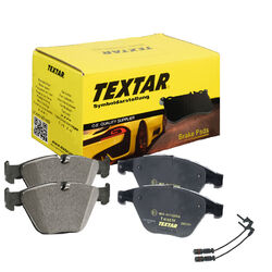 TEXTAR BREMSBELÄGE 2443601 + WAKO BMW X5 E70 F15 F85 X6 E71 E72 F16 F86 VORN