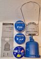 CAMPING GAZ 206L Lampe + 4 Kartuschen * UNBENUTZT