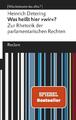 Was heißt hier »wir«? | Heinrich Detering | 2019 | deutsch