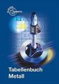 Tabellenbuch Metall (ohne Formelsammlung) | Buch | Europa-Lehrmittel