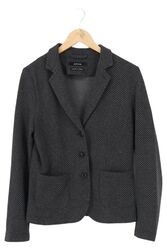 OPUS Blazer Damen Gr. 40 Grau Business Klassisch Elegant