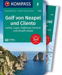 KOMPASS Wanderführer Golf von Neapel, Ischia, Capri, Halbinsel Sorrent,...