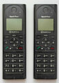 2x AVM FRITZ!Fon MT-D schnurlose Festnetz- & Internet Telefone VoIP & DECT + TOP