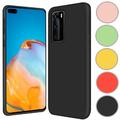 Hülle für Huawei P40 Pro Handy Schutz Cover Silikon Gel Case Handyhülle Tasche