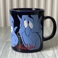 Vintage Disney Aladdin Tasse mit dem Geist / Retro 