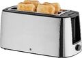 WMF Bueno Pro Toaster Langschlitz 4 Scheiben mit Brötchenaufsatz XXL Toast Au...