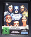 JUSTICE LEAGUE LIMITIERTE DIGIBOOK EDITION  4K BLU RAY + BLU RAY NEU & OVP