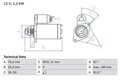 Anlasser 0 986 020 890 BOSCH für BMW