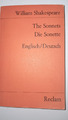 William Shakespeare: The Sonnets/Die Sonette - Engl./Deut. Zweisprachig.