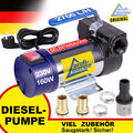 DIESELPUMPE ELEKTRISCHE 230V HEIZÖLPUMPE BIODIESELPUMPE MIT DIESELFILTER