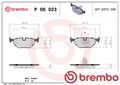 Brembo P06023 Bremsbelagsatz für Scheibenbremse Bremsbelagsatz 