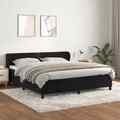 Boxspringbett mit Matratze Bettgestell Polsterbett Lattenrost Bett Samt vidaXL