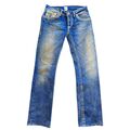 True ReligionGerade jeans Blau-  Baumwolle Gr.34 - Neu ohne Etiket- Made In USA