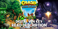 Crash Bandicoot N' Sane Trilogie - Xbox One, Serie X|S - VPN Spielschlüssel (ARG)