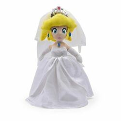 Super Mario Bros Wedding Bowser Princess Peach Plüschtier Spielzeug Stofftier