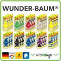 WUNDER-BAUM Duftbaum Auto Lufterfrischer Duftbaum Camper Wohnung| 3er Blister