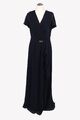 Ralph Lauren Damen Kleid Gr. 42 Blau A-Linie Dress