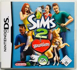 DIE SIMS 2 | HAUSTIERE | NINTENDO DS 3DS | OVP & BESCHREIBUNG | GUTER ZUSTAND