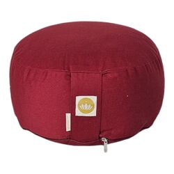 Lotuscrafts Yogakissen Meditationskissen Rund Lotus Bordeaux - Entspannung