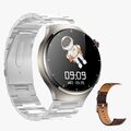 Smartwatch Blutdruckmessung Telefonieren Whatsapp Benachrichtigungen Sport NFC