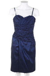 Vera Mont Party Dress Metallic Effect D 34 indigo blue