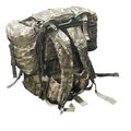 US ARMY MOLLE II RUCKSACK ACU,  + Gratis Bauchtasche, + Ein Zufall Pouch in ACU