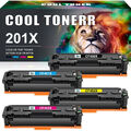 4 Toner für HP 201X 201A Color Laserjet Pro MFP M277dw M277n M252dw M274N M274DN