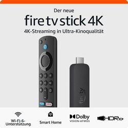 Amazon Fire TV Stick mit Alexa-Sprachfernbedienung | 4K | 4K MAX Dolby Vision