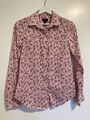 Bluse Gant Gr. 34 Rosa Pink gemustert