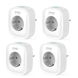 (4x) Gosund SP1 Smart WLAN Steckdose 3650W App Alexa Stromverbrauch messen Timer