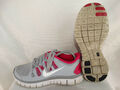 Nike W Free 5.0 Laufschuhe grau-pink-weiß EU 38,5 US 7,5