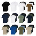 3er Pack BOSS Herren Classic T-Shirts kurzarm Shirts Pure Cotton C-Neck V-Neck