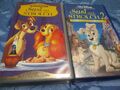 Susi und Strolchi  1 + 2 , Disney  Video Film , VHS  Kassette , Dopo 23   Kult