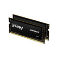 Kingston 64GB 3200MT/s DDR4 CL20 SODIMM 2er Set FURY Impact 2 x 32GB DDR4 3200