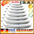 3/6/9/12/15/18/24W LED Panel Einbaustrahler Deckenleuchte Einbau Leuchte Spots