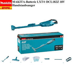 Makita® Akku-Staubsauger DCL182Z 18V Solo mit Düsen Filter Verlängerungsrohr