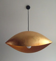 Catellani Smith Pendelleuchte Lampe Malagola 55 in Gold italienisches Design E27