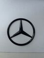 Mercedes stern logo Emblem Zum Kleben Schwarz 90mm Durchmesser