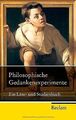 Philosophische Gedankenexperimente: Ein Lese- und Studie... | Buch | Zustand gut