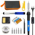 Profi Lötkolben Set Lötset Feinlötkolben Regelbar Soldering Iron Kit 80W w/Bag